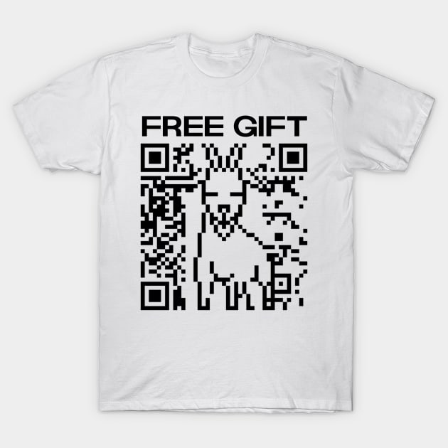 QR GOAT T-Shirt by Lehjun Shop